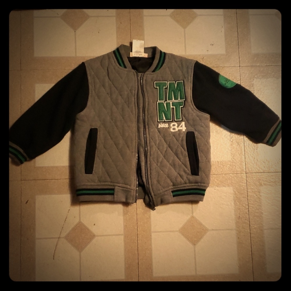 Kids Ninja Turtle bomer jacket